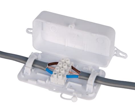 chocolate box electrical|screwfix connector box.